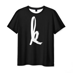 Мужская футболка 3D с принтом ki в Рязани, 100% полиэфир | прямой крой, круглый вырез горловины, длина до линии бедер | Тематика изображения на принте: kiiara | linkin park | киара | линкин парк