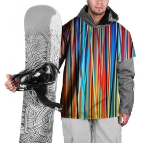 Накидка на куртку 3D с принтом Colored stripes в Рязани, 100% полиэстер |  | 3d | colored stripes | абстракция | другие | картинка | краски | линии | отблеск | полосы | прикольные | радуга | свет | цветные | яркие