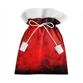 Подарочный 3D мешок с принтом Grunge red в Рязани, 100% полиэстер | Размер: 29*39 см | watercolor | абстракция красок | акварель | брызги красок | живопись | краска | потертость красок