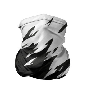 Бандана-труба 3D с принтом Black & white в Рязани, 100% полиэстер, ткань с особыми свойствами — Activecool | плотность 150‒180 г/м2; хорошо тянется, но сохраняет форму | black | white | белый | переход | черный