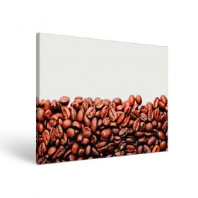 Холст прямоугольный с принтом coffee в Рязани, 100% ПВХ |  | Тематика изображения на принте: 3d | beans | coffee | еда | зерна | кофе | напиток | природа | текстуры