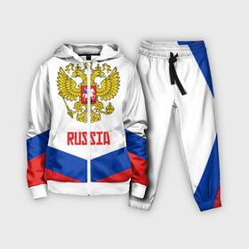 Детский костюм 3D с принтом RUSSIA HOCKEY в Рязани,  |  | 2015 | 2016 | 2017 | hockey | hokey | ru | russia | russian | team | герб | россии | россия | ру | сборная | состав | хоккей | чм | чм2017