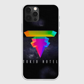 Чехол для iPhone 12 Pro с принтом Tokio Hotel в Рязани, силикон | область печати: задняя сторона чехла, без боковых панелей | Тематика изображения на принте: 2017 | dream machine | tokio hotel | билл каулитц | георг листинг | густав шефер | токийский отель | том каулиц