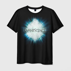 Мужская футболка 3D с принтом Evanescence 7 в Рязани, 100% полиэфир | прямой крой, круглый вырез горловины, длина до линии бедер | evanescence | fallen | the open door | джен маджура | иванесенс | тим маккорд | трой маклоухорн | уилл хант | эванесенс | эми ли