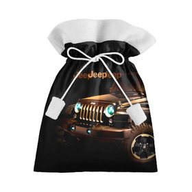 Подарочный 3D мешок с принтом Jeep в Рязани, 100% полиэстер | Размер: 29*39 см | brand | car | chrysler | jeep | logo | usa | автомобиль | джип | крайслер | логотип | марка | сша