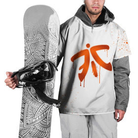 Накидка на куртку 3D с принтом cs:go - Fnatic (White collection) в Рязани, 100% полиэстер |  | cs go | fnatic | кс го | фнатик