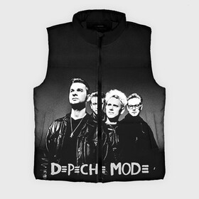 Мужской жилет утепленный 3D с принтом Depeche mode в Рязани,  |  | Тематика изображения на принте: альтернативный рок | вестник моды | винс кларк | депеш мод | депешмод | дэйв гаан | индастриал рок | мартин гор | синти поп | электроник рок | энди флетчер