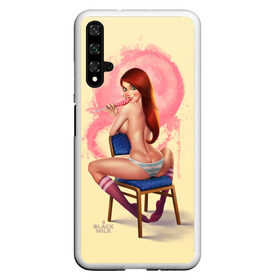 Чехол для Honor 20 с принтом Pin Up Pop Art Girl в Рязани, Силикон | Область печати: задняя сторона чехла, без боковых панелей | Тематика изображения на принте: comics | girl | lollipop | pin up | pop art | арт | девочка | дизайн | конфетка | лолита | милая | мода | пафос | поп арт | сосательная | стиль | чупа чупс