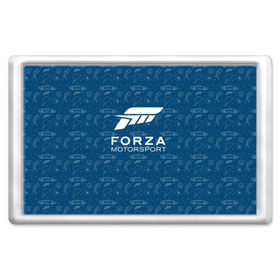 Магнит 45*70 с принтом Forza Motorsport в Рязани, Пластик | Размер: 78*52 мм; Размер печати: 70*45 | car | crew | dirt | flatout | grid | need | nfs | race | speed | гонки | машина | скорость