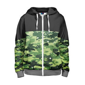 Детская толстовка 3D на молнии с принтом Black Milk Camo Black Snow в Рязани, 100% полиэстер |  манжеты и пояс оформлены широкой мягкой резинкой, двухслойный капюшон со шнурком для регулировки, спереди карманы и застежка-молния
 | black | black milk | camo | camouflage | pattern | snow | вечеринка | диджей | дизайн | камо | камуфляж | клуб | милитари | мода | снег | стиль | текстура | тренд | узор | хаки | хипстер | черный