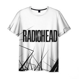 Мужская футболка 3D с принтом Radiohead 5 в Рязани, 100% полиэфир | прямой крой, круглый вырез горловины, длина до линии бедер | Тематика изображения на принте: radiohead | радиохэд | том йорк