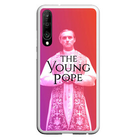 Чехол для Honor P30 с принтом The Young Pope в Рязани, Силикон | Область печати: задняя сторона чехла, без боковых панелей | young pope | джуд | лоу | молодой папа