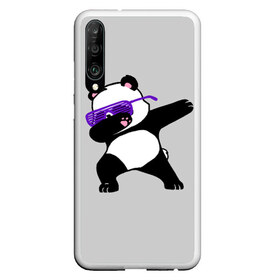 Чехол для Honor P30 с принтом Panda в Рязани, Силикон | Область печати: задняя сторона чехла, без боковых панелей | Тематика изображения на принте: panda dab | животные | панда