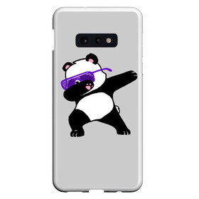 Чехол для Samsung S10E с принтом Panda в Рязани, Силикон | Область печати: задняя сторона чехла, без боковых панелей | Тематика изображения на принте: panda dab | животные | панда