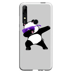 Чехол для Honor P Smart Z с принтом Panda в Рязани, Силикон | Область печати: задняя сторона чехла, без боковых панелей | Тематика изображения на принте: panda dab | животные | панда