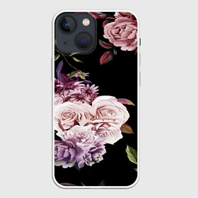 Чехол для iPhone 13 mini с принтом Flower Fashion в Рязани,  |  | 3d | birds | fashion flower | flower | pattern | другие | красивые цветы | красные | прикольные | природа | птицы | розы | текстуры | цветочки | цветы