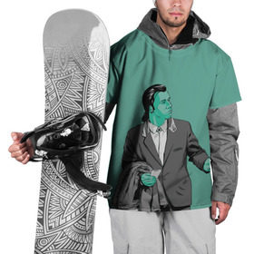 Накидка на куртку 3D с принтом Недоумевающий Винсент в Рязани, 100% полиэстер |  | Тематика изображения на принте: pulp fiction | винсент вега | квентин | криминальное чтиво | мия уоллес | тарантино