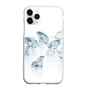 Чехол для iPhone 11 Pro матовый с принтом Brilliant в Рязани, Силикон |  | beautiful | blue | bright | color | diamond | diamonds | mineral | minerals | original | stone | white | белое | белыйstones | богатство | бриллианты | голубое | камень | камни | красивое | красота | цвет