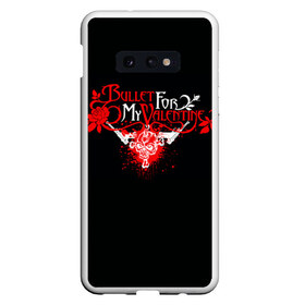 Чехол для Samsung S10E с принтом Bullet For My Valentine в Рязани, Силикон | Область печати: задняя сторона чехла, без боковых панелей | пуля для моей возлюбленной