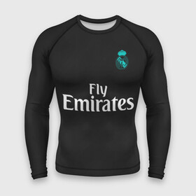 Мужской рашгард 3D с принтом Cristiano Ronaldo away 2018 в Рязани,  |  | champions | cristiano | league | madrid | real | ronaldo | spain | испания | криштиану | лига | мадрид | реал | роналду | чемпионов