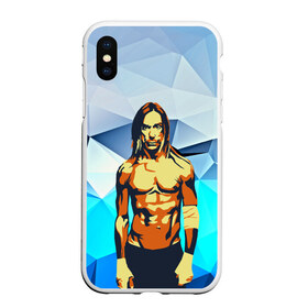 Чехол для iPhone XS Max матовый с принтом iggy pop в Рязани, Силикон | Область печати: задняя сторона чехла, без боковых панелей | fatality | kismet | rock | rock and roll | игги поп