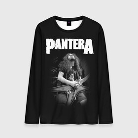 Мужской лонгслив 3D с принтом Pantera #2 в Рязани, 100% полиэстер | длинные рукава, круглый вырез горловины, полуприлегающий силуэт | Тематика изображения на принте: anselmo | darel | darell | darrel | darrell | dimebag | pantera | phil | ансельма | ансельмо | даймбег | даймбэг | дарел | дарелл | даррел | даррелл | даррэл | дарэл | дарэлл | пантера | фил