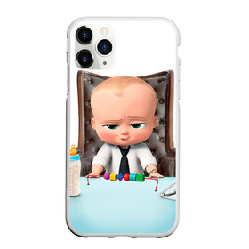 Чехол для iPhone 11 Pro Max матовый с принтом Boss Baby в Рязани, Силикон |  | boss baby | босс | молокосос | мультфильмы