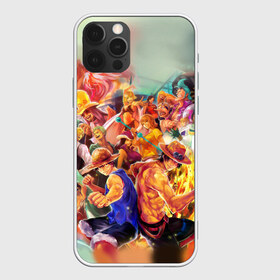 Чехол для iPhone 12 Pro Max с принтом Ван-Пис в Рязани, Силикон |  | one piece | onepiece | большой куш | ван пис | ванпис | король пиратов | луфи | луффи