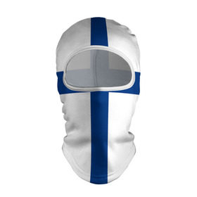 Балаклава 3D с принтом Флаг Финляндии в Рязани, 100% полиэстер, ткань с особыми свойствами — Activecool | плотность 150–180 г/м2; хорошо тянется, но при этом сохраняет форму. Закрывает шею, вокруг отверстия для глаз кайма. Единый размер | finland | flag | suomi | финляндия | флаг