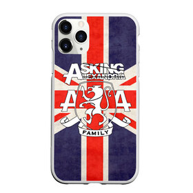 Чехол для iPhone 11 Pro Max матовый с принтом Asking Alexandria флаг Англии в Рязани, Силикон |  | бен брюс | герб | группа | джеймс касселлс | дэнни уорсноп | жанр | кэмерон лидделл | лев | музыка | музыканты | песни | рок | сэм бэттли | хэви метал | электроникор