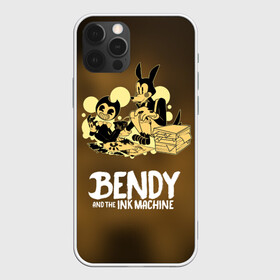 Чехол для iPhone 12 Pro с принтом Bendy and the ink machine (3D) в Рязани, силикон | область печати: задняя сторона чехла, без боковых панелей | Тематика изображения на принте: bendy | horror | ink | machine