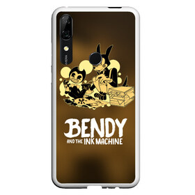 Чехол для Honor P Smart Z с принтом Bendy and the ink machine (3D) в Рязани, Силикон | Область печати: задняя сторона чехла, без боковых панелей | Тематика изображения на принте: bendy | horror | ink | machine