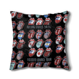 Подушка 3D с принтом The Rolling Stones в Рязани, наволочка – 100% полиэстер, наполнитель – холлофайбер (легкий наполнитель, не вызывает аллергию). | состоит из подушки и наволочки. Наволочка на молнии, легко снимается для стирки | англия | аргентина | блюз рок | канада | мик джаггер | музыка | песни | психоделический рок | ритм н блюз | рок | рок н ролл | ролинг | рот | стоун | стоунз | сша | флаг | язык | япония