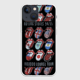 Чехол для iPhone 13 mini с принтом The Rolling Stones в Рязани,  |  | Тематика изображения на принте: англия | аргентина | блюз рок | канада | мик джаггер | музыка | песни | психоделический рок | ритм н блюз | рок | рок н ролл | ролинг | рот | стоун | стоунз | сша | флаг | язык | япония