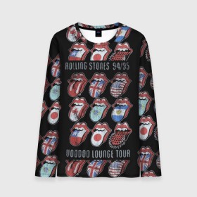 Мужской лонгслив 3D с принтом The Rolling Stones в Рязани, 100% полиэстер | длинные рукава, круглый вырез горловины, полуприлегающий силуэт | англия | аргентина | блюз рок | канада | мик джаггер | музыка | песни | психоделический рок | ритм н блюз | рок | рок н ролл | ролинг | рот | стоун | стоунз | сша | флаг | язык | япония