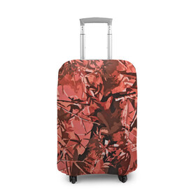 Чехол для чемодана 3D с принтом camouflage texture в Рязани, 86% полиэфир, 14% спандекс | двустороннее нанесение принта, прорези для ручек и колес | Тематика изображения на принте: армия | камуфляж | пиксели | силовые структуры | текстуры | хаки