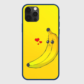 Чехол для iPhone 12 Pro Max с принтом Just Banana (Yellow) в Рязани, Силикон |  | banana | банан | желтый | оранжевый | фрукты