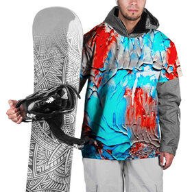 Накидка на куртку 3D с принтом Буйство красок в Рязани, 100% полиэстер |  | abstraction | color | spray | tie dye | абстракция | акварель | живопись | искусство | краски | текстуры | цветные краски | яркие цвета