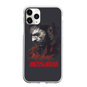 Чехол для iPhone 11 Pro матовый с принтом Metal Gear Solid в Рязани, Силикон |  | game | gear | metal | snake | игра | шпион