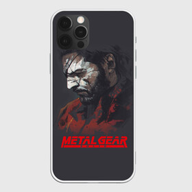 Чехол для iPhone 12 Pro с принтом Metal Gear Solid в Рязани, силикон | область печати: задняя сторона чехла, без боковых панелей | game | gear | metal | snake | игра | шпион