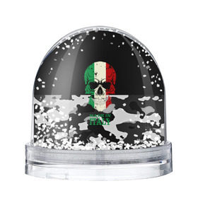 Водяной шар с принтом Made in Italy в Рязани, Пластик | Изображение внутри шара печатается на глянцевой фотобумаге с двух сторон | camouflage | made in italy | skull | абстракция | города | италия | камуфляж | нация | страны | текстуры | череп