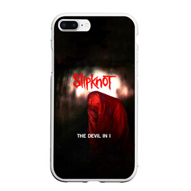 Чехол для iPhone 7Plus/8 Plus матовый с принтом Slipknot - The devil in i в Рязани, Силикон | Область печати: задняя сторона чехла, без боковых панелей | slipknot | альтернативный метал | андерс | грув метал | дьявол | колсефни | кори | метал | музыка | ню метал | рок | слипкнот | тейлор