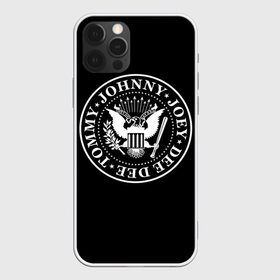 Чехол для iPhone 12 Pro Max с принтом The Ramones в Рязани, Силикон |  | punk | ramones | rock | панк | рамонс | рок