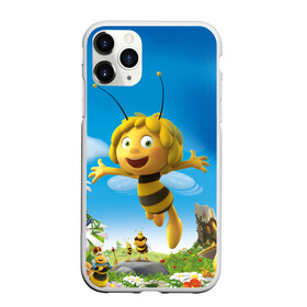 Чехол для iPhone 11 Pro Max матовый с принтом Пчелка Майя в Рязани, Силикон |  | Тематика изображения на принте: вилли | майя | мая | пчелка | пчёлка майя | флип