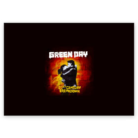 Поздравительная открытка с принтом Поцелуй Green Day в Рязани, 100% бумага | плотность бумаги 280 г/м2, матовая, на обратной стороне линовка и место для марки
 | Тематика изображения на принте: american idiot | green day | альтернативный | билли джо армстронг | грин дей | группа | зелёный день | майк дёрнт | музыка | панк | поп | поппанк | поцелуй | рок | стена | тре кул