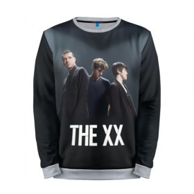 Мужской свитшот 3D с принтом The XX в Рязани, 100% полиэстер с мягким внутренним слоем | круглый вырез горловины, мягкая резинка на манжетах и поясе, свободная посадка по фигуре | Тематика изображения на принте: 