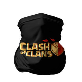 Бандана-труба 3D с принтом Clash of Clans в Рязани, 100% полиэстер, ткань с особыми свойствами — Activecool | плотность 150‒180 г/м2; хорошо тянется, но сохраняет форму | игра | кланс | клэш | онлайн | оф | стратегия