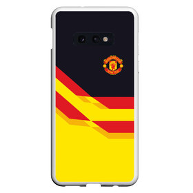 Чехол для Samsung S10E с принтом Manchester United в Рязани, Силикон | Область печати: задняя сторона чехла, без боковых панелей | манчестер юнайтед | эмблема