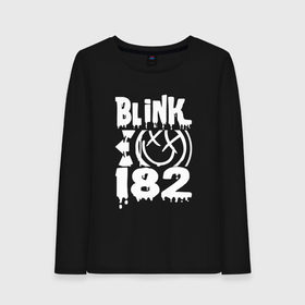 Женский лонгслив хлопок с принтом Blink-182 в Рязани, 100% хлопок |  | blink | альтернативный рок | блинк | группа | марк хоппус | музыка | мэтт скиба | надпись | панк | панк рок | песни | поп панк | рок | скейт панк | смайл | смайлик | трэвис баркер