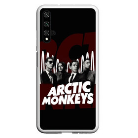 Чехол для Honor 20 с принтом Группа Arctic Monkeys в Рязани, Силикон | Область печати: задняя сторона чехла, без боковых панелей | Тематика изображения на принте: алекс тёрнер | арктик | арктические мартышки | гаражный | группа | дж ейми кук | инди рок | манкис | музыка | мэтт хелдер | ник о мэлли | обезьяна | постпанк ривайвл | психоделический | рок